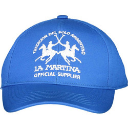 La Martina Ανδρικό Καπέλο Jockey Υφασμάτινο Μπλε XUH001TW099-07165