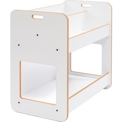 Ραφιέρα Dovere λευκό mdf 56x34x55εκ