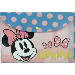 Φάκελος με κουμπί Gim Minnie Mouse Α4 (340-38580)