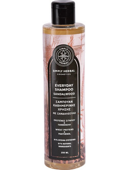 Simply Herbal Sandalwood Σαμπουάν 250ml