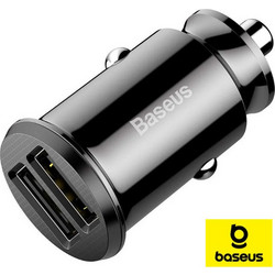 Baseus Grain C8-K CCALL-ML01 Φορτιστής αυτοκινήτου 3.1A με δύο θύρες USB 5v