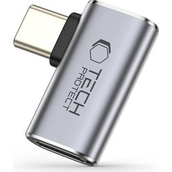 Tech-Protect Ultraboost AA01 USB-C Angled Adapter - Gray