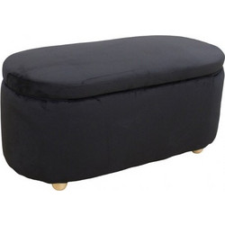 40.0605 FOSTER ΣΚΑΜΠΟ VELVET BLACK ΜΕ ΑΠΟΘ. ΧΩΡΟ 99Χ45X45εκ
