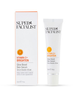 Super Facialist Vitamin C + Brighten Glow Boost Skin Αντιγηραντικό Serum Προσώπου για Λάμψη με Βιταμίνη C 30ml