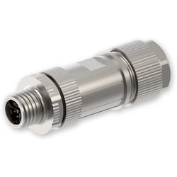 Teltonika PR40118K, M12 X Type 8-Pin Male Connector