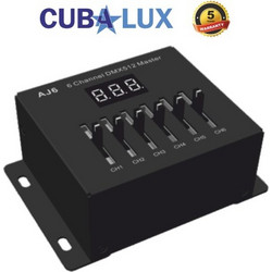 Mini Κονσόλα DMX512 6 Καναλιών CUBALUX CL13-1064