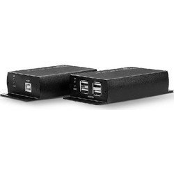 Επεκτατήρας USB 2.0 (42710) - Cat 6 - 140M - Black 42710