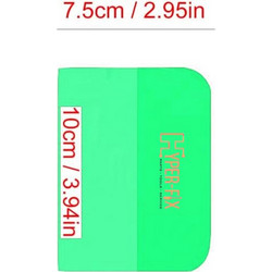 HYPER-FIX ΕΥΚΑΜΠΤΗ ΣΠΑΤΟΥΛΑ ΣΙΛΙΚΟΝΗΣ ΓΙΑ FILM ΚΑΙ TEMPERED GLASS MEDIUM (10x7,5CM) ΠΡΑΣΙΝΟ