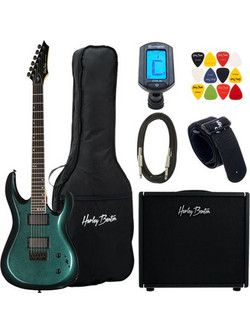 Harley Benton R-446 FlipFlop DNAFX AmP20 Set