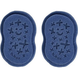 B.BOX Replacement Sponge Twin Pack Blue Ανταλλακτικά Σφουγγαράκια