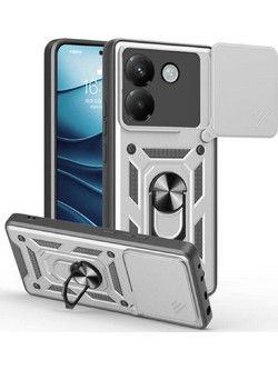Bodycell Armor Slide Θήκη Cover Silver (Xiaomi Poco M7 Pro)