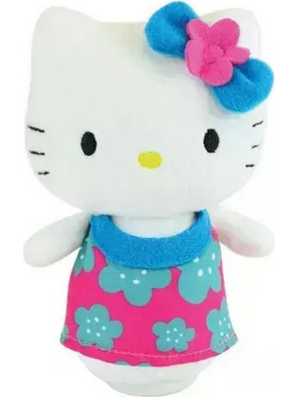 Jemini Hello Kitty Junior Soft Toy White/Pink/Blue
