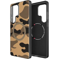 Forcell F-Protect Levels - Ανθεκτική Θήκη (Military Grade) με Υποστήριξη MagSafe για Samsung Galaxy S25 Ultra σε Καφέ Xρώμα