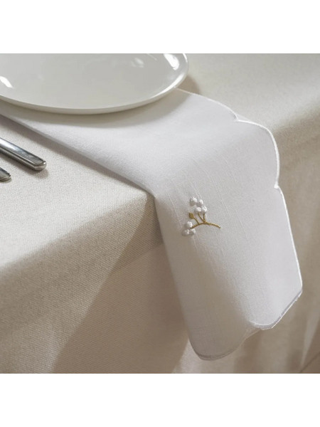 Πετσέτα Φαγητού 45x45cm GOFIS HOME White 191 - 45x45cm