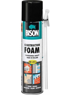 CONSTRUCTION FOAM AEROSOL 500ML BISON 1592302