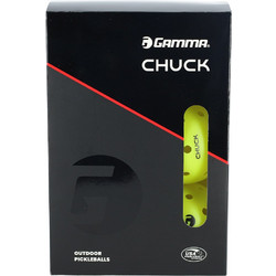 Gamma Pack Of 6 Chuck Outdoor Pickleball Balls ART1412