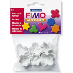 ΠΗΛΟY STAEDTLER FIMO ΚΑΛΟΥΠΙΑ ΜΙΝΙ ΜΕΤΑΛΛΙΚΑ 6ΤΕΜ