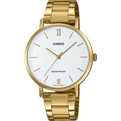 Casio Γυναικείο Ρολόι με Χρυσό Μεταλλικό Μπρασελέ LTP-VT01G-7BUDF
