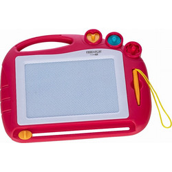 Μαγνητικός Πίνακας Ζωγραφικής Mini Free2Play Red
