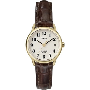 Timex Easy Reader Γυναικείο Ρολόι με Καφέ Δερμάτινο Λουράκι T20071 Timex Easy Reader Γυναικείο Ρολόι με Καφέ Δερμάτινο Λουράκι T20071