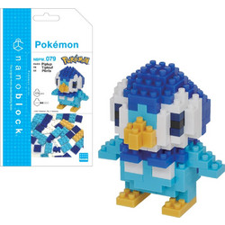 POKEMON - Piplup - Figure Nanoblock 10cm