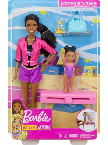 Hasbro Barbie Gymnastics Coach Brunette