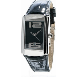Chronotech Γυναικείο Ρολόι με Μπλε Δερμάτινο Λουράκι CT7017M-04