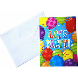 Προσκλητήρια Πάρτυ Balloons 3450110