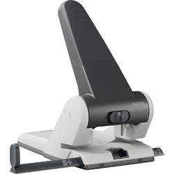 Leitz - Περφορατέρ Heavy Duty 5180 2 Τρυπών, 65 Φύλλων Άσπρο/Μαύρο 5180-00-95