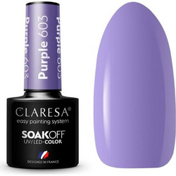 Claresa 603 Purple Ημιμόνιμο Βερνίκι Νυχιών 5ml