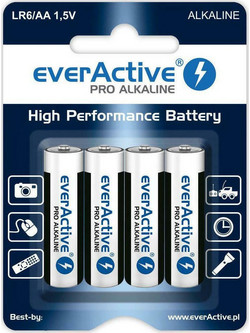 everActive Pro Alkaline AA 4τμχ