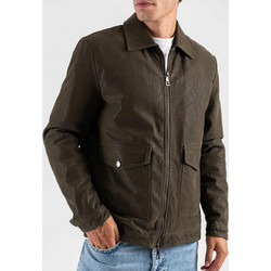 Suede Jacket OVER-D Χακί