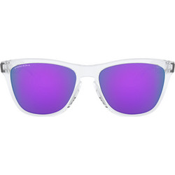 Oakley OO9013 H7 Ανδρικά Γυαλιά Ηλίου Τετράγωνα Κοκάλινα Διαφανή με Μπλε Καθρέπτη Φακό