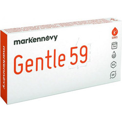 Mark'ennovy Gentle 59 Μηνιαίοι Φακοί Επαφής Βιομιμητικοί με Φίλτρο UV 3τμχ