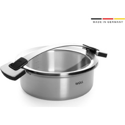 WOLL Concept Pro Κατσαρόλα Ημιχύτρα Ανοξείδωτη 24cm 4lt