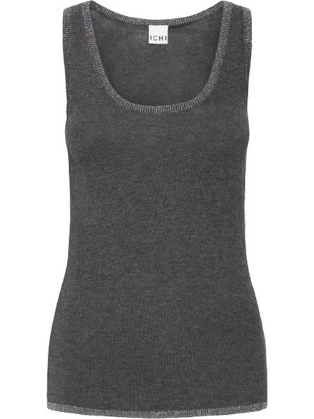 ICHI MAFA ΤΟΠ 20124685-200319-DARK GREY MELANGE