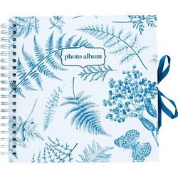 Φωτο-Άλμπουμ Scrapbook 25X25εκ 40 Φύλλα BLUE NATURE