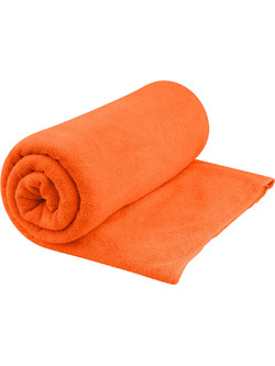 Sea To Summit Tek Πετσέτα Θαλάσσης Microfiber Πορτοκαλί 75x150cm