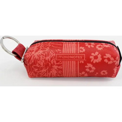 MakeNotes Μίνι Πορτοφολάκι + Κλειδοθήκη Red Flowers