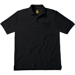 B&C Collection PUC11 Ανδρική Μπλούζα Polo Μαύρη