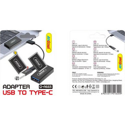 Andowl Μετατροπέας Αντάπτορας Type-c Usb Q-a665 Usb To Type-c Converter