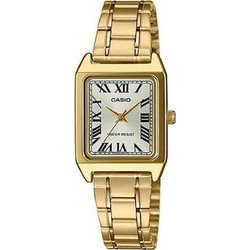 Casio Γυναικείο Ρολόι με Χρυσό Μεταλλικό Μπρασελέ LTP-V007G-9B
