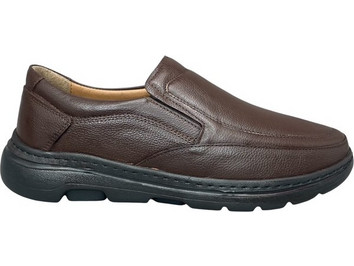 Ανδρικα παπουτσια δερματινα ανατομικα smart steps 64029996/17225-καφε