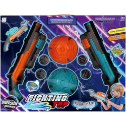 Σετ σβούρες με όπλο Spinner - A138-28 - 245262