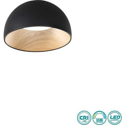 Luce Πλαφονιέρα Οροφής Μαύρη LED-COCO-PL35-NER 8031414920372