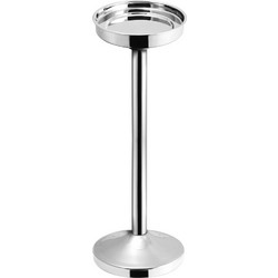 Βάση σαμπανιέρας επιδαπέδια Inox 18 10 φ 15 23 xΥ63cm βαριά 4 15kg Salvinelli c507030