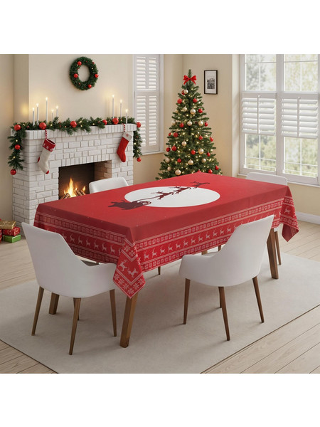 Tablecloth Scarlet Multicolor