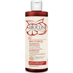 Bioclin Bio Force Strengthening Φυτικό Σαμπουάν για Λεπτά & Ταλαιπωρημένα Μαλλιά 200ml