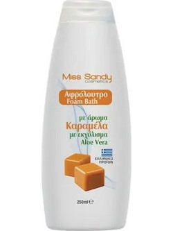 Μiss Sandy Caramel Αφρόλουτρο σε Gel 250ml