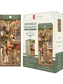 Tonecheer Shakespeare's Verse 3D Book Nook DIY 212 Κομμάτια 24.5cm TQ129